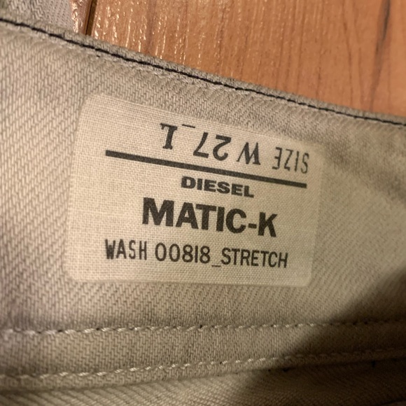 Diesel Acid Washed Low Rise Skinny Jeans - Picture 2 of 5